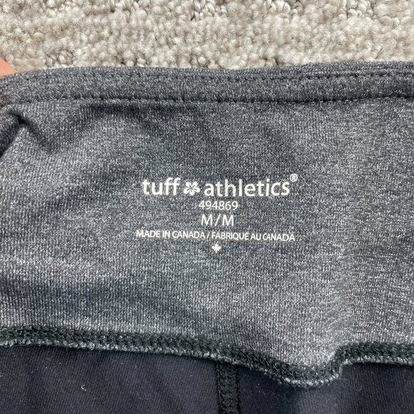 Tuff Athletics Women Activewear Short Stretchy Pants Size Medium M Black Sporty - Picture 4 of 11